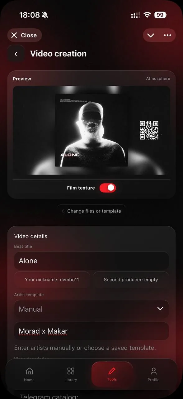 VIDEO CREATION
